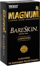 Load image into Gallery viewer, TROJAN MAGNUM BARESKIN LARGE CONDOM 10CT
