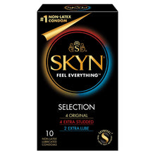 Load image into Gallery viewer, LIFESTYLES SKYN CONDOM ELITE W/TAG 10CT
