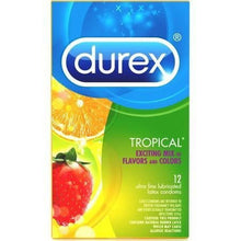 Load image into Gallery viewer, DUREX TROPICAL FLAVORS ASST CONDOM 12CT
